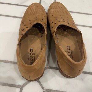 Sesto Meucci (Italy) Goatskin Tan Loafers 7N